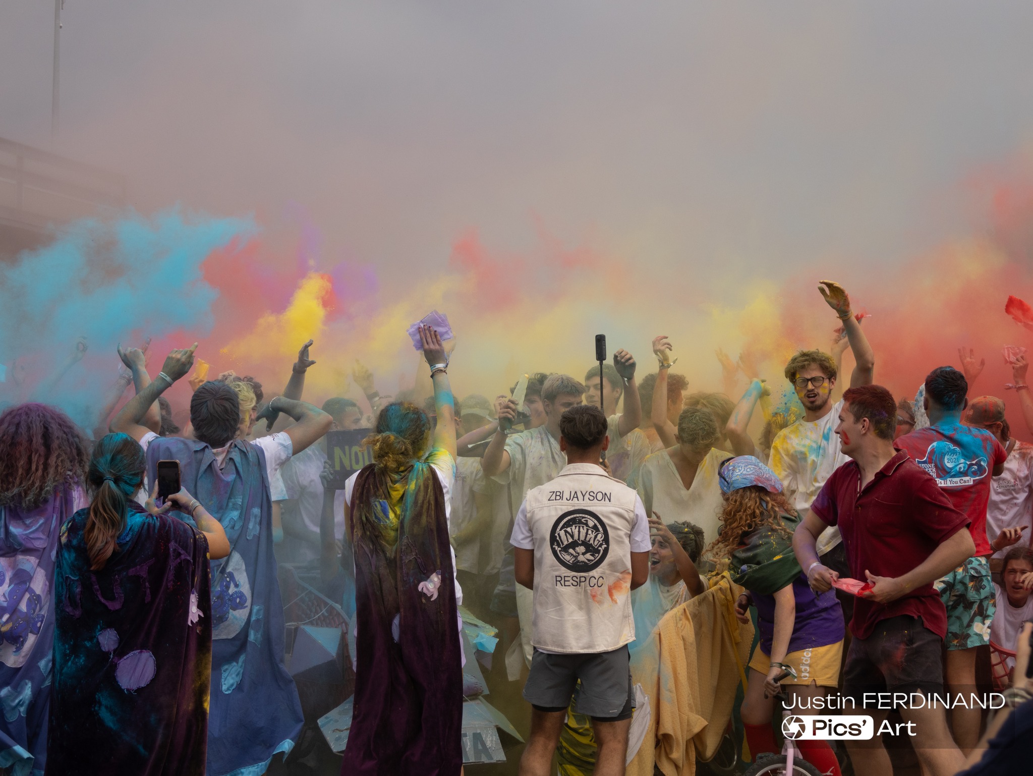 Coureurs sous les couleurs